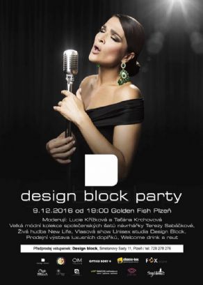 Pozvánka na Design block party 2016